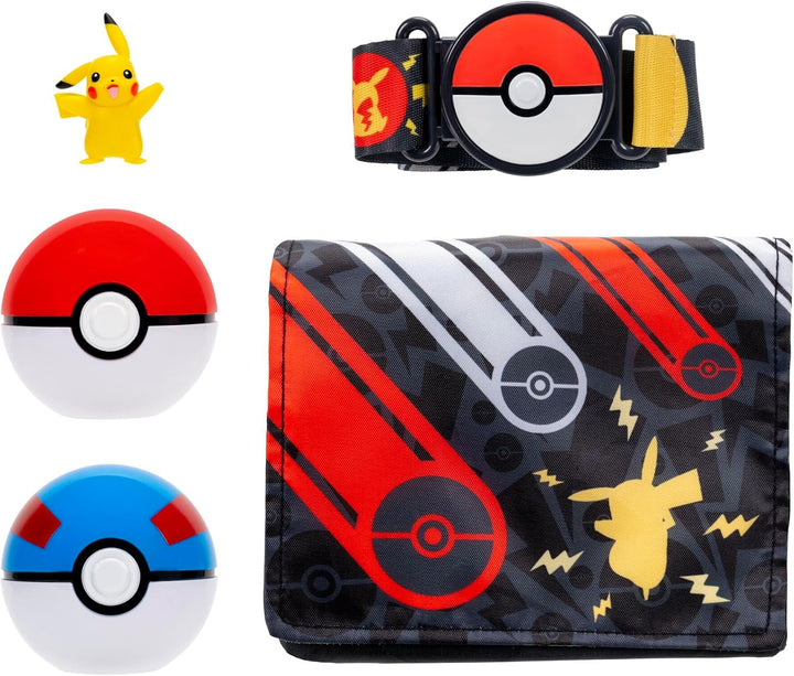 Pokémon PKW4624 - Pikachu Clip ‘N’ Go Bandolier Set