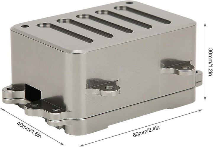 ESC-Box RC-Empfängerbox Metall-Empfängerbox Aluminium-Metall-Empfängerbox Metall-Empfängerbox Mit ES
