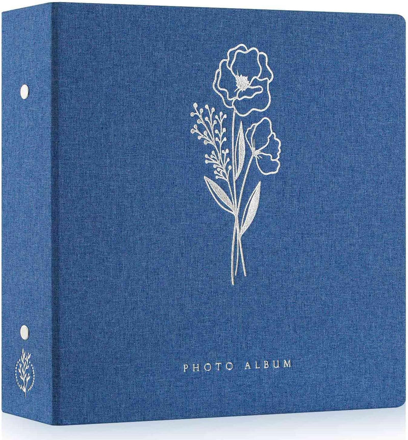 Lanpn Fotoalbum 10x15 1000, Extra Grosses XXL Leinen Einstecken Einsteckalbum für Hoch und Querforma