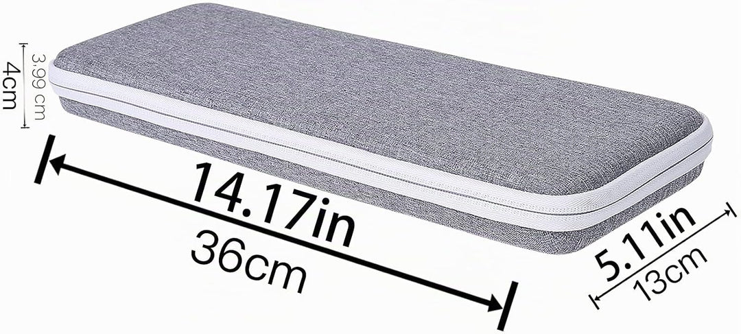 co2CREA Hart Reise Schutz Hülle Etui Tasche für Apple Magic Keyboard und Magic Mouse 2/1 Tastatur Ma