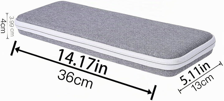 co2CREA Hart Reise Schutz Hülle Etui Tasche für Apple Magic Keyboard und Magic Mouse 2/1 Tastatur Ma