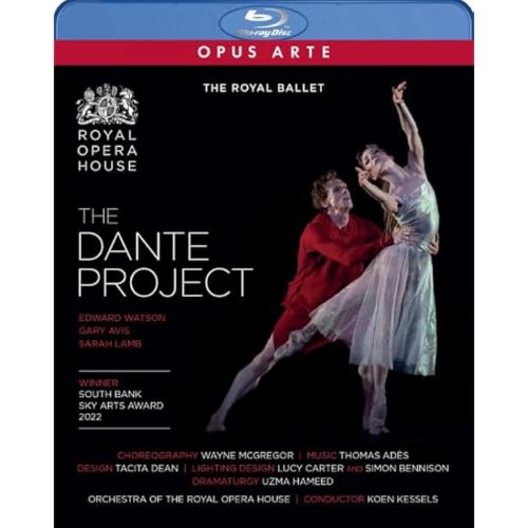 The Dante Project [Wayne McGregor, Edward Watson, Royal Ballet], Blu-ray