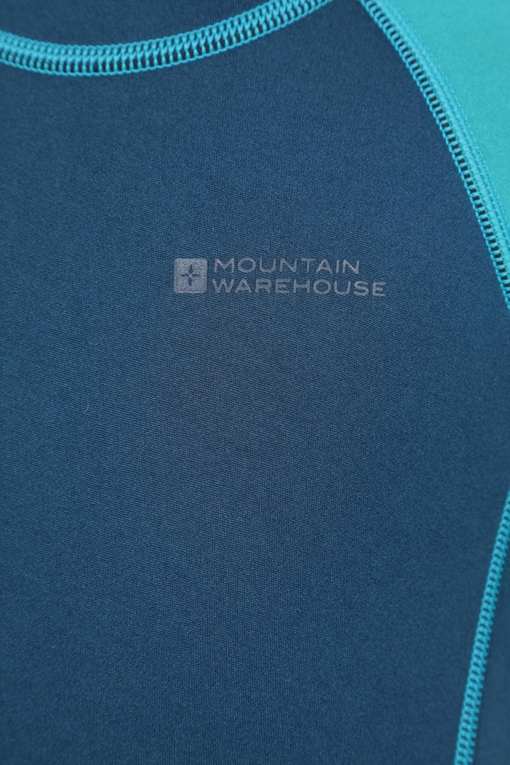 Mountain Warehouse Kurzer Kinder-Neoprenanzug - Körper: 2.5mm, Flache Nähte, mit Easy-Glide-Reissver