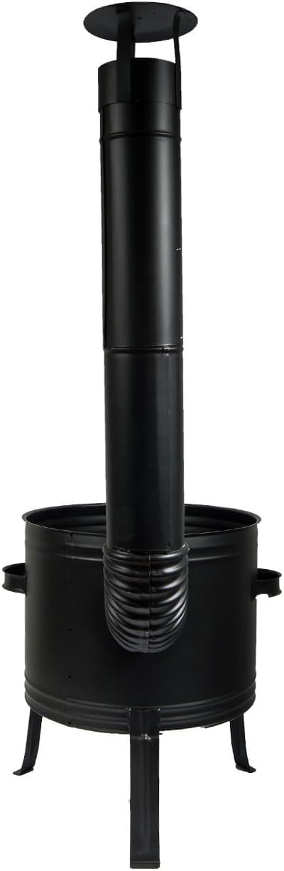 troph-e-shop Ofen 42 für Gulaschkessel Holzofen Gulaschkanone Terrassenofen für Topf bis 35 Liter