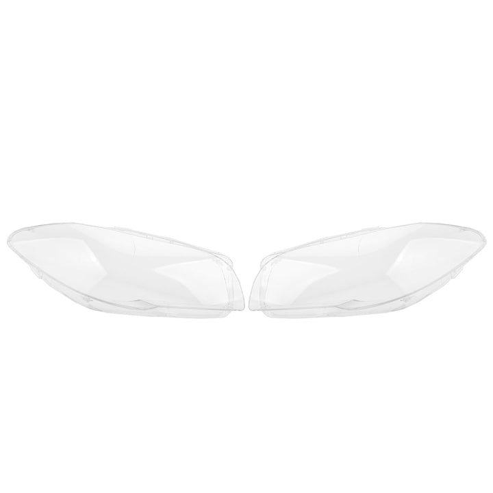 LST 2x Scheinwerferglas Streuscheibe Frontlicht Abdeckung links rechts Set kompatibel mit BMW 5er F1