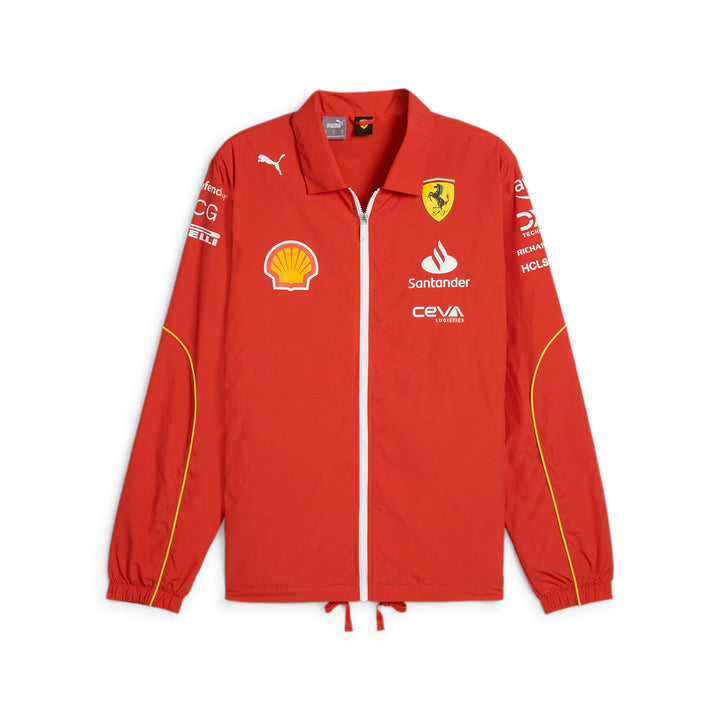 PUMA Scuderia Ferrari F1 Herren 2024 Team Coach-Jacke L Brennt rot, L Brennt rot