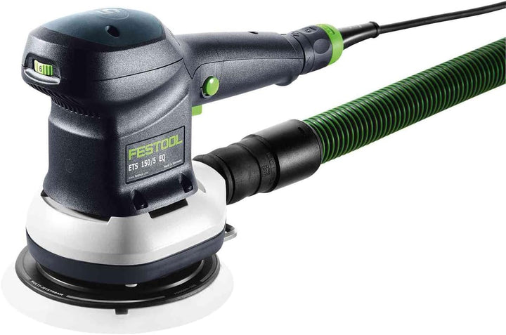 Festool Exzenterschleifer ETS 150/5 EQ (mit Schleifteller Ø 150 mm MULTI-JETSTREAM 2 (weich W-HT), F