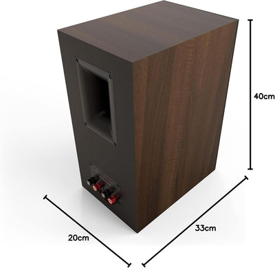 Klipsch Reference Premiere RP-600M II Bücherregal-Lautsprecher, 1 Paar mit grösserem 90° x 90° Hybri