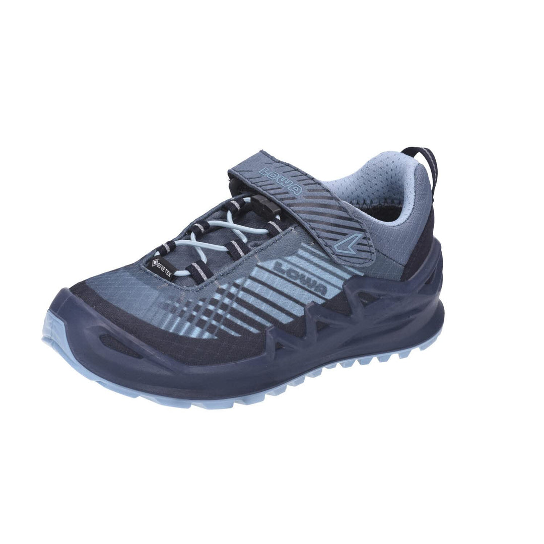 LOWA Halbschuh MERGER GTX JUNIOR VCR LO [2024] 24 EU Navy Eisblau, 24 EU Navy Eisblau