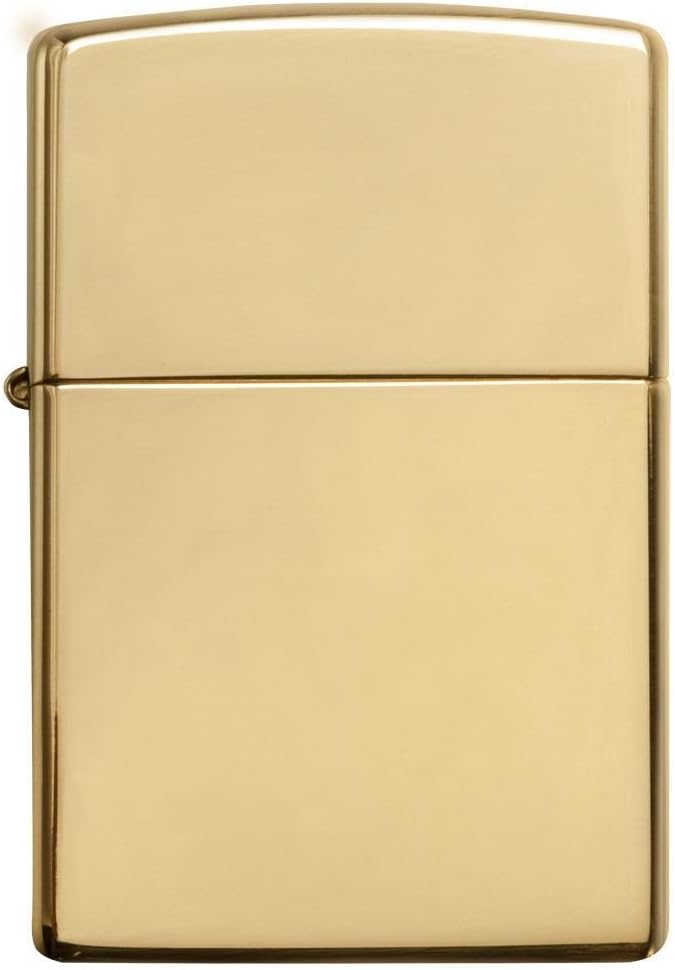 Zippo 204B Messing, 1 x 3,5 x 5,5 cm Brushed Brass, Brushed Brass