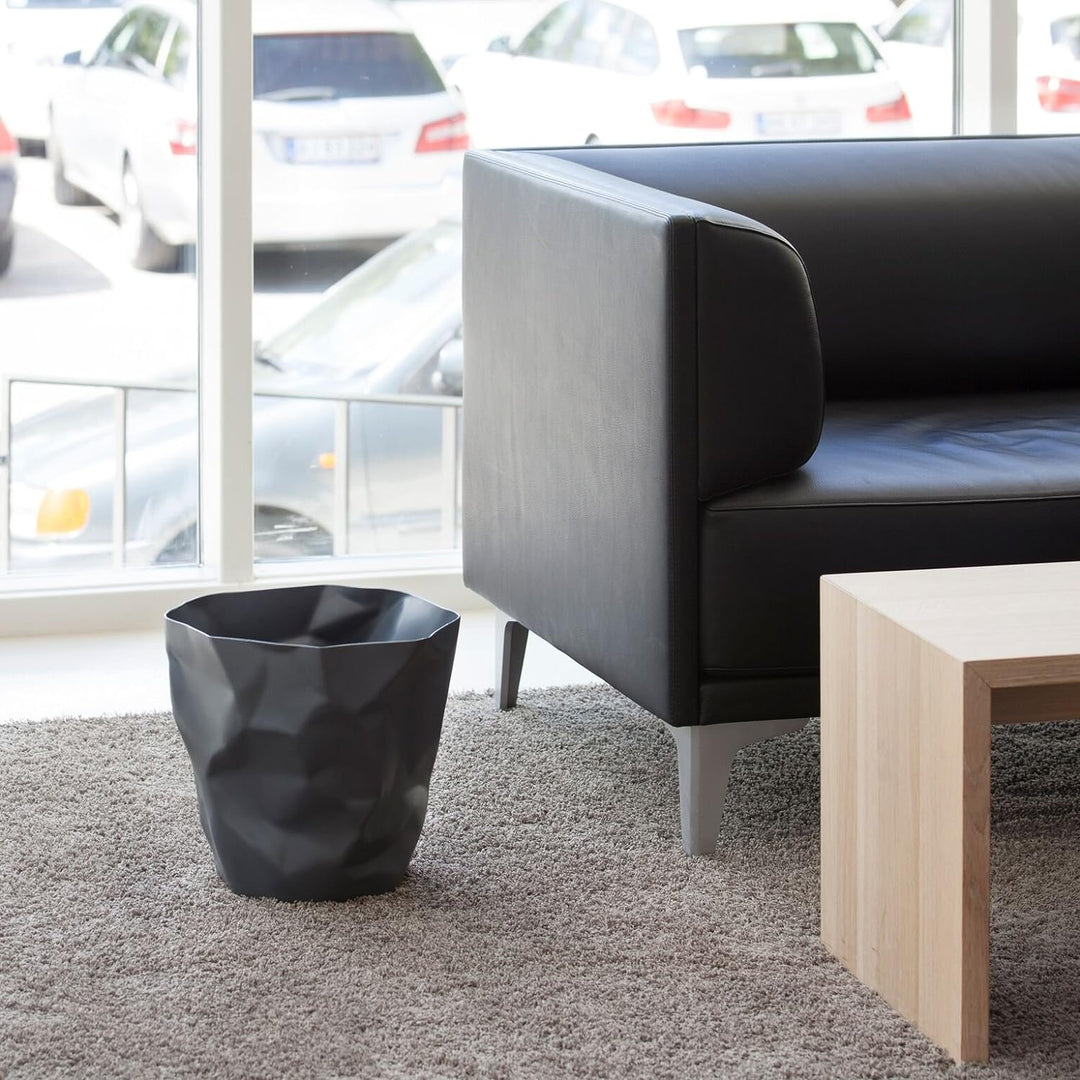 Essey ES00604 Papierkorb Mülleimer Bin Bin, schwarz, PolyethylenHD(HDPE),Classic Classic Schwarz, Cl