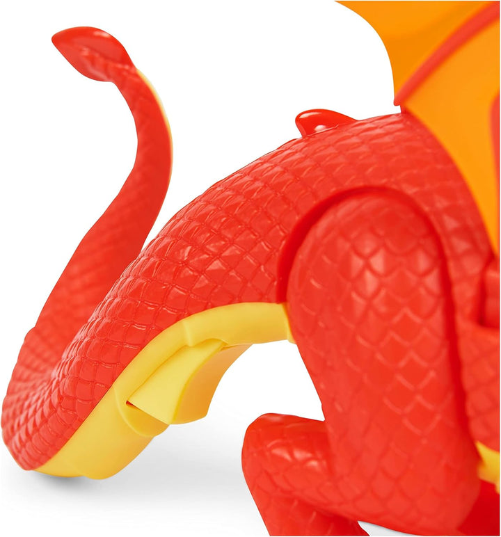 PAW PATROL, Rescue Knights Sparks der Drache Actionfigur mit Spielfigur Claw, Spielzeug geeignet für