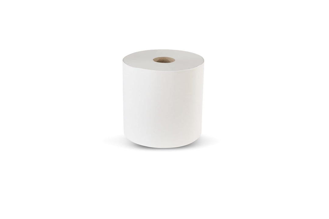 Funny Putzpapierrollen, 2 lagig, hochweiss, circa 26 cm, 1000 Blatt, 1er Pack (1 x 2 Stück)