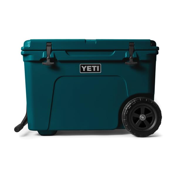 YETI Tundra Haul Wheeled Cool Box, Insulated Hard Cooler Agave Teal, Agave Teal