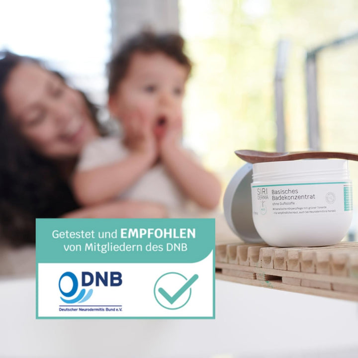 SIRIDERMA Basisches Badekonzentrat | Basenbad ideal als Vollbad, Fussbad und basische Waschung | Auc