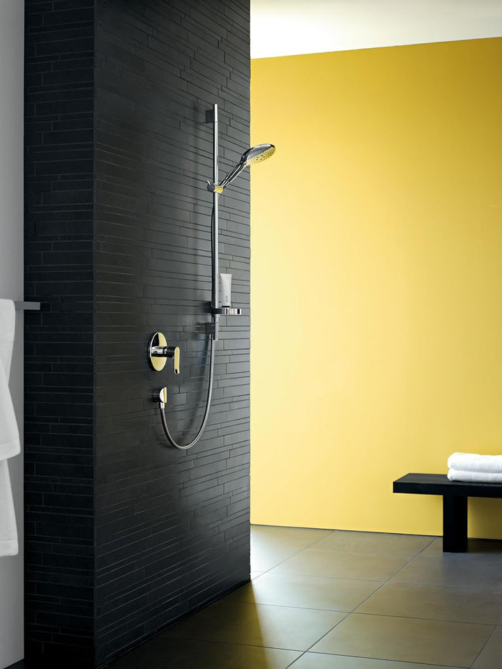 hansgrohe Raindance Unica'S Puro Duschstange 0,65m, mit Duschschlauch 1,60m, Chrom Chrom 0,65m Set m