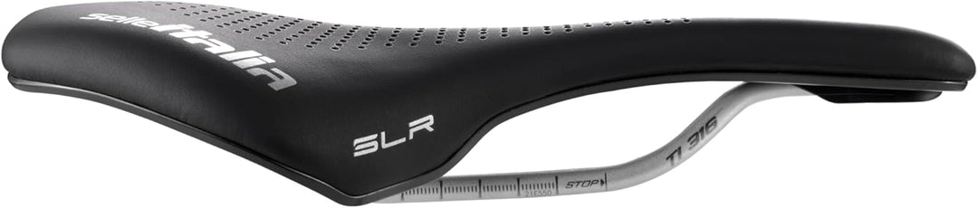 Selle Italia Model X - 100% Sustainable Green Bike Saddle SLR Boost Gel Ti316 Superflow Sattel, SLR