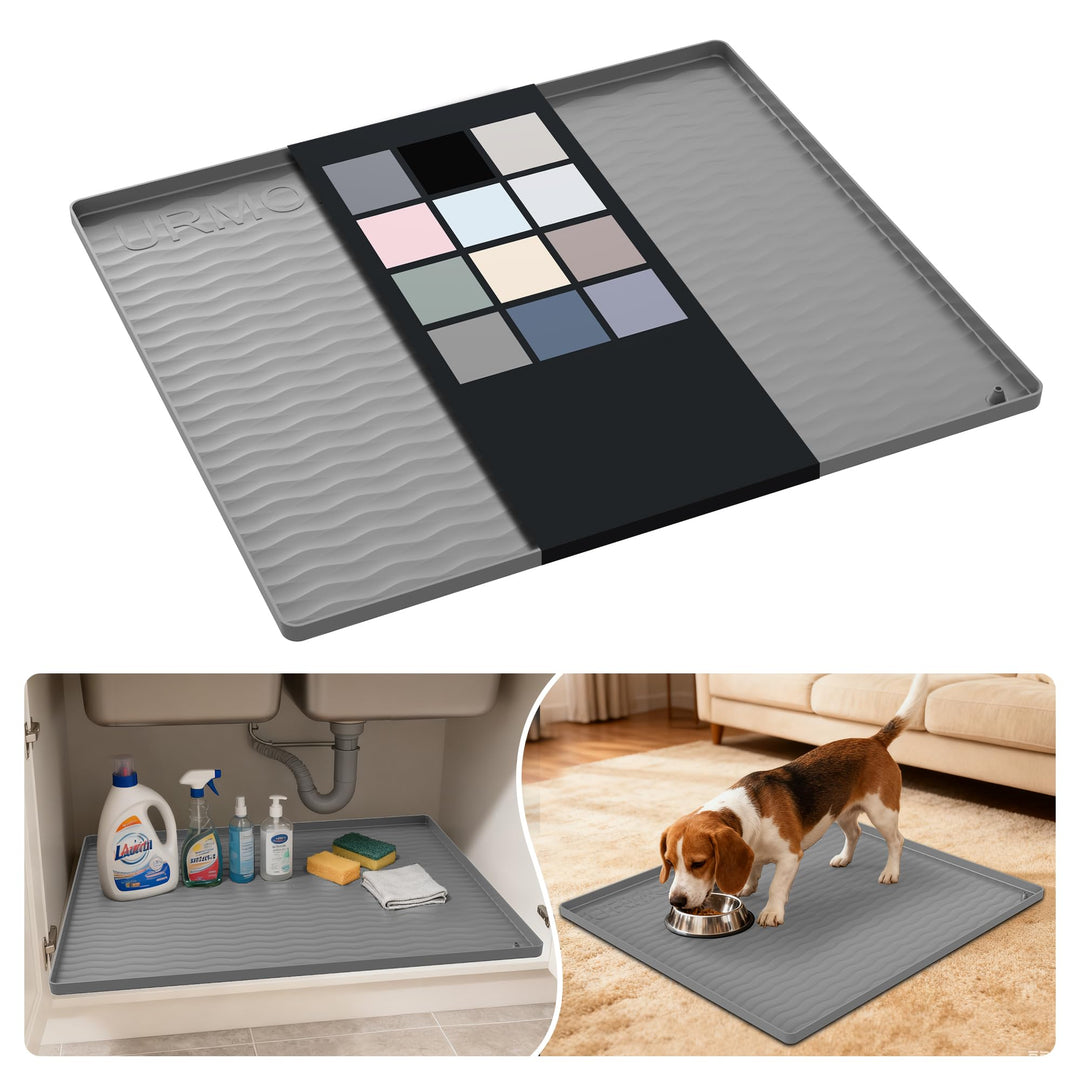 URMONA 55 B x 63 L cm Küchenschrank Silikon Unterlage, Küche Aufbewahrung & Organisation, Regalschut