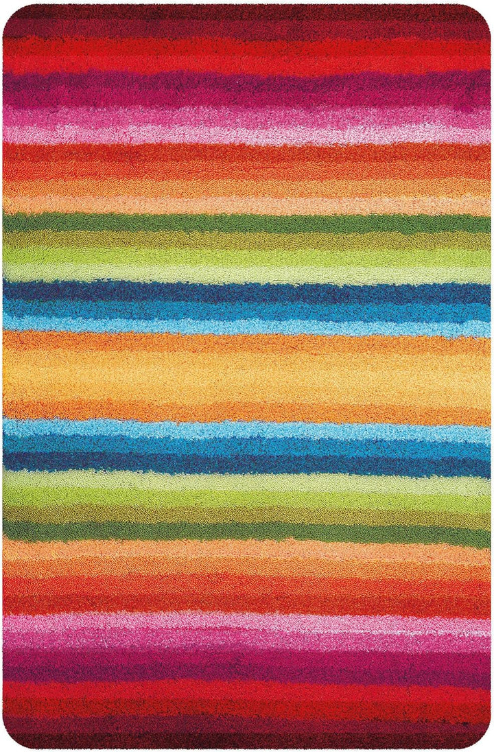 Meusch 2867148518 Badteppich Funky, 80 cm rund, multicolor 80 cm Bunt, 80 cm Bunt