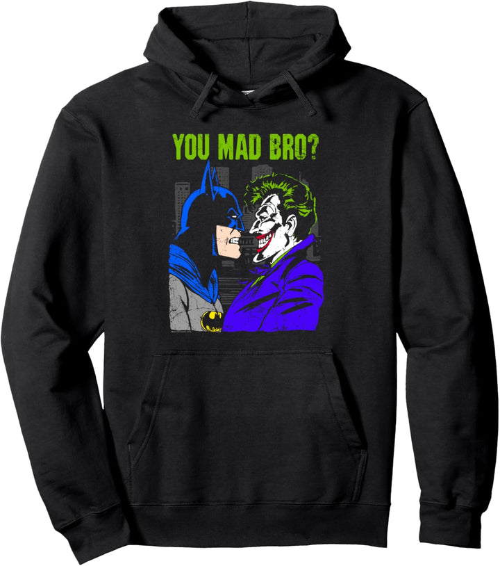 Batman Joker Mad Bro Pullover Hoodie