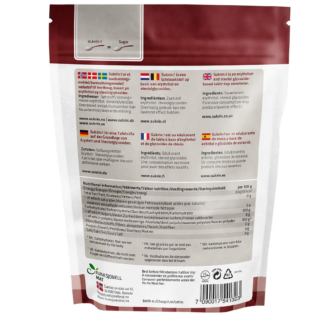 sukrin Sukrin Süssstoff-Mischpackung - Gold, Sukrin:1, Zuckerguss