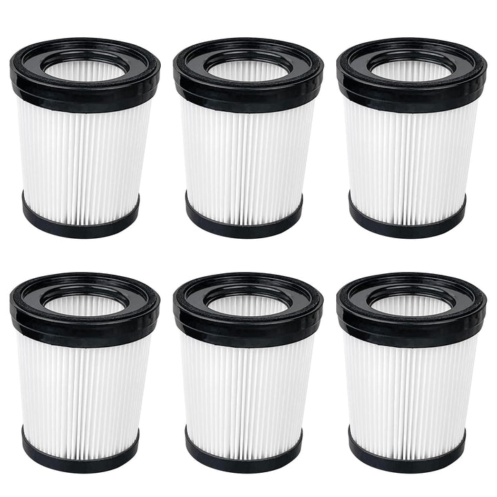 6 Stück HEPA Filter für Lubluelu 202 Ersatzfilter für Fabuletta FSV001 FSV101, Staubsauger Filter fü