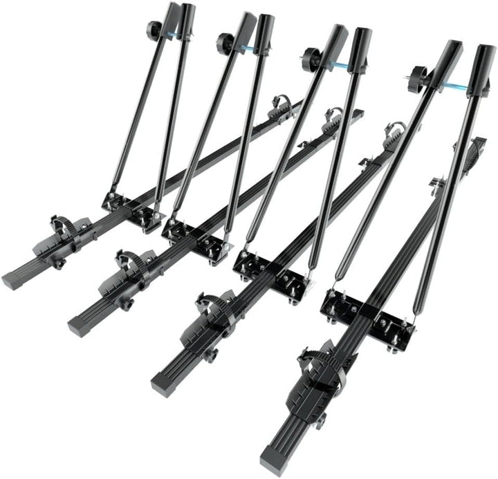 Mossa 4X Dachfahrradträger, Dachfahrradhalter mit Stahlbalken - BR9546