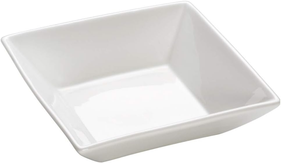 10er SET Maxwell &amp; Williams Teller Suppe 18 cm SQUARE eckig, Porzellan, AA2557