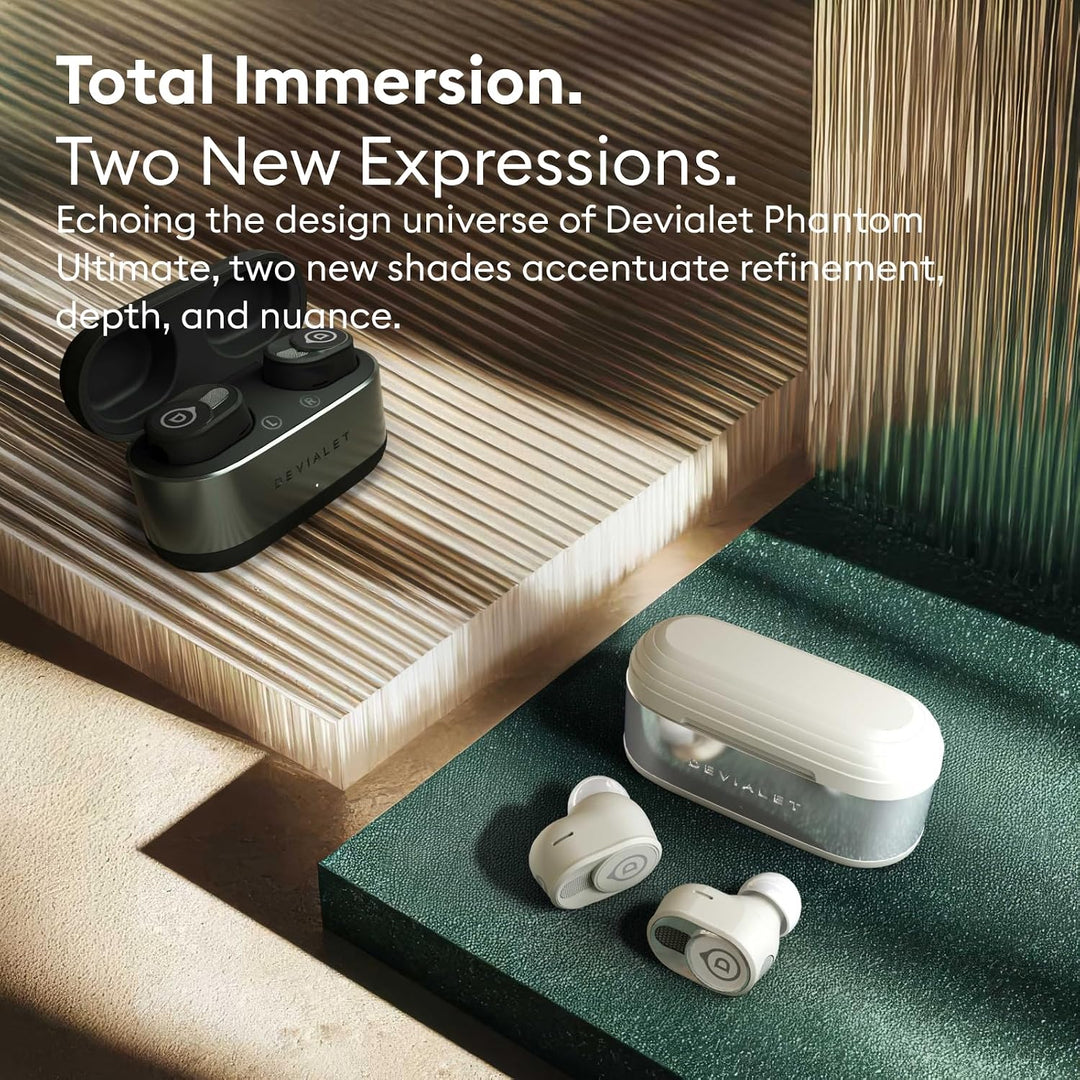Devialet Gemini II True Wireless Earbuds - Deep Forest - Audiophile - Daily Music &amp; Commute - Pristi