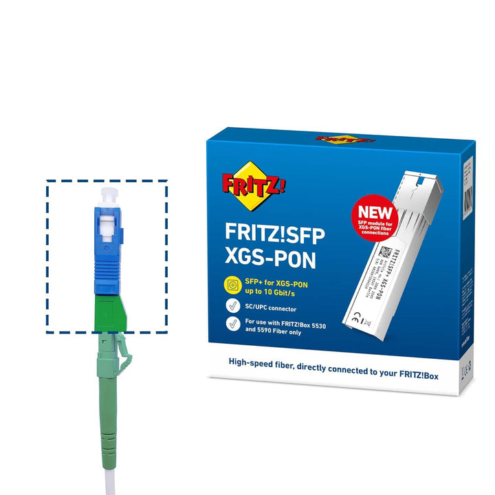 Elfcam® - Glasfaser-Adapter, Singlemode Simplex LC/APC Buchse/Female auf SC/UPC Male Stecker, 1 Stüc