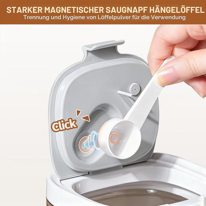 Kaffeeaufbewahrungsbehälter mit magnetischer Scoop,Lebensmittelaufbewahrungsbehälter für Küchenorgan
