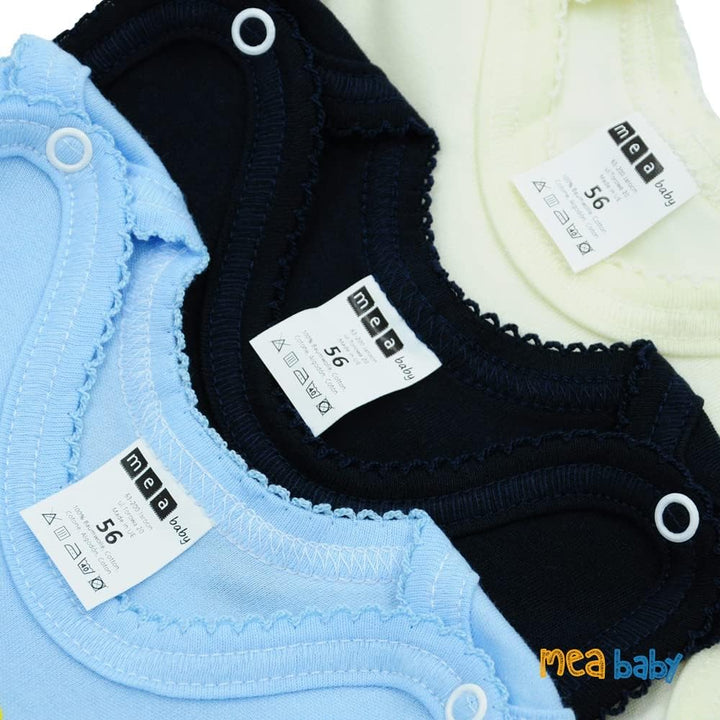 Unisex Baby Strampler mit Aufdruck aus 100% Baumwolle im 5er Pack. Baby Strampler für Mädchen Baby S