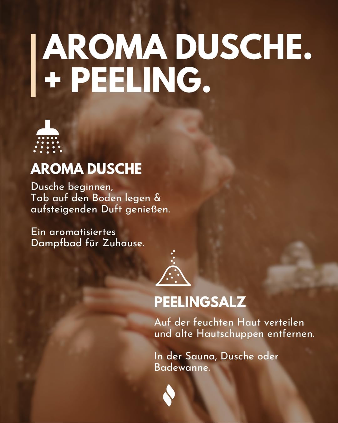 frihed. Sauna Adventskalender 2024 - Limitiert - 24 Wellness Salze - Peeling nach Sauna, Dusche & Ba