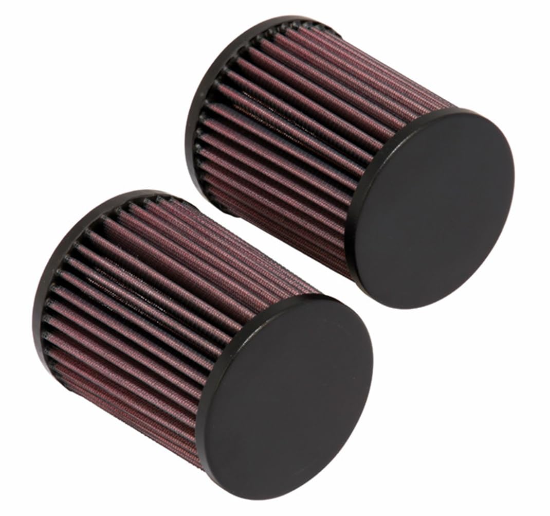 K&amp;N HA-1004R Motorrad Rennluftfilter, Rot