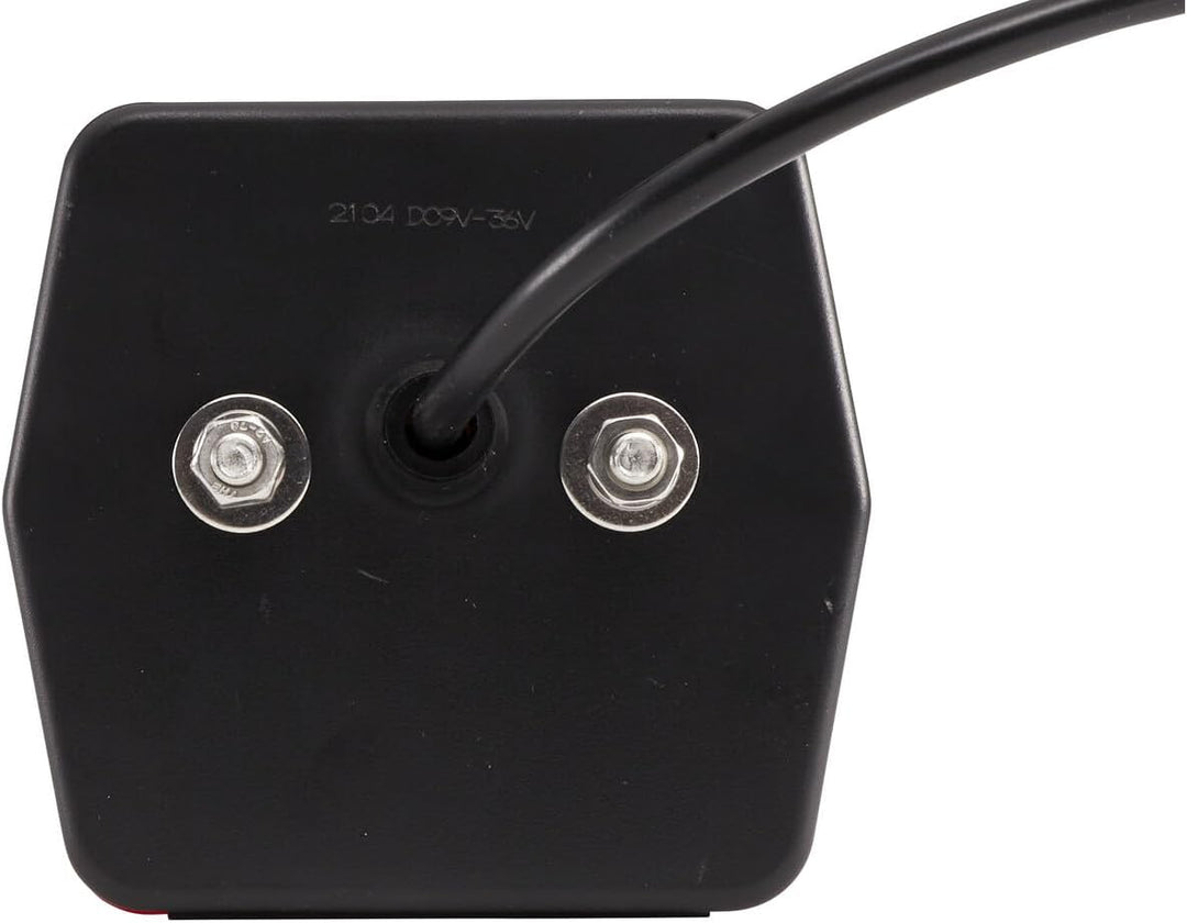 HELLA - Heckleuchte - Valuefit - LED - 12/24V - Anbau/geschraubt - Lichtscheibenfarbe: rot/gelb - St