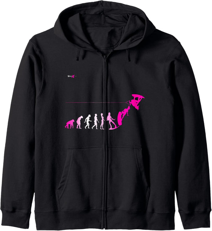 Wakeboard Evolution Wakeskate für Damen Lifestyle Kapuzenjacke