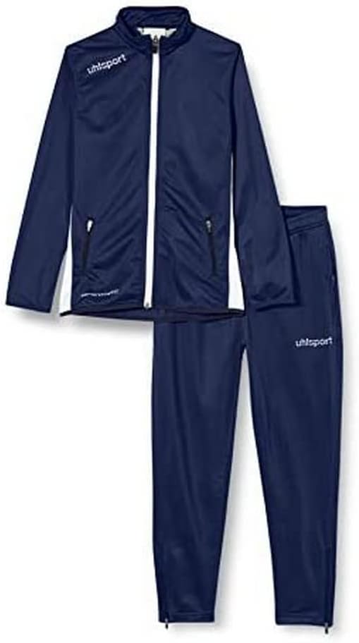 uhlsport ESSENTIAL Classic Trainingsanzug für Herren, Jugendliche & Kinder, klassischer Sport-Anzug,