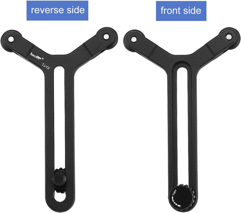 Haoge TJ-Y2 Y-Halterung mit Doppelrädern für Ronin-S Ronin-SC Ronin SC S Objektivträgersystem passen