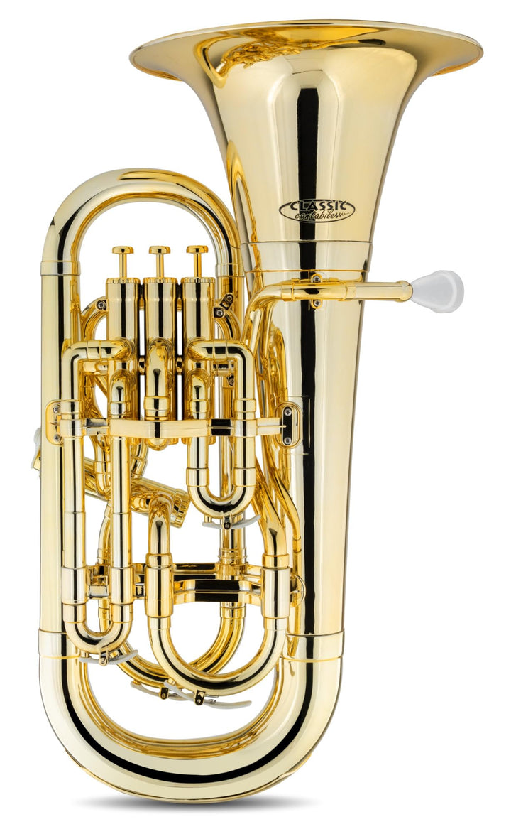 Classic Cantabile MardiBrass Kunststoff Bb-Euphonium - 4 Aluminium-Ventile - nur 2,2 kg leicht - ink