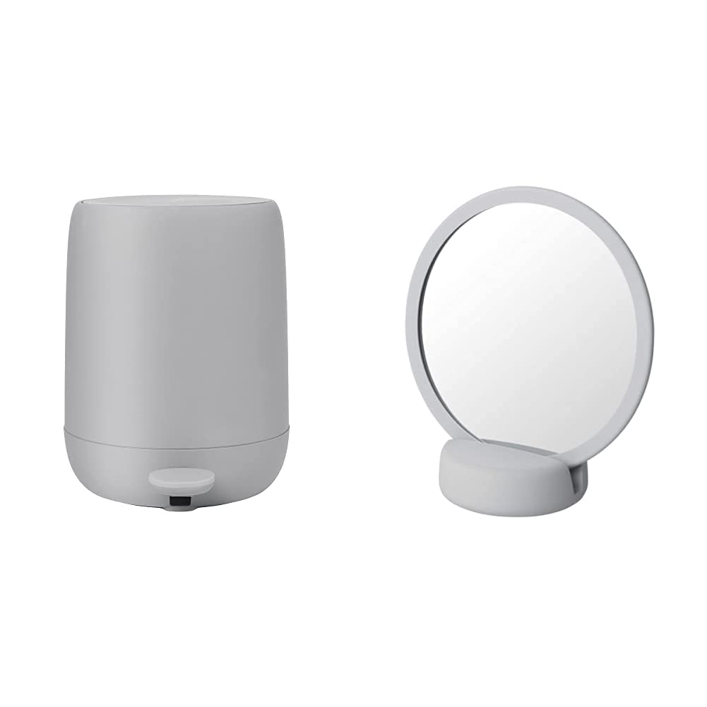 Blomus -SONO- Treteimer aus Kunststoff/Silikon, Microchip, 5L Fassungsvermögen, Soft-Close Deckel (3