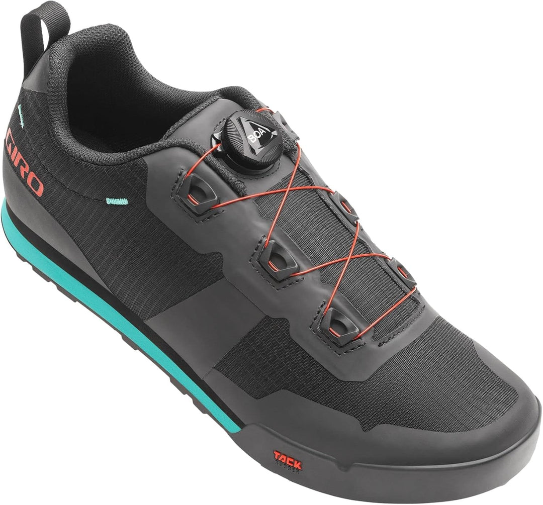 Giro Herren Tracker Mountainbiking-Schuh 41 EU Black Spark, 41 EU Black Spark