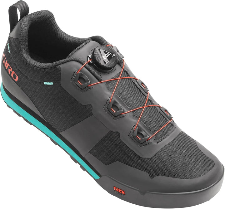 Giro Herren Tracker Mountainbiking-Schuh 41 EU Black Spark, 41 EU Black Spark