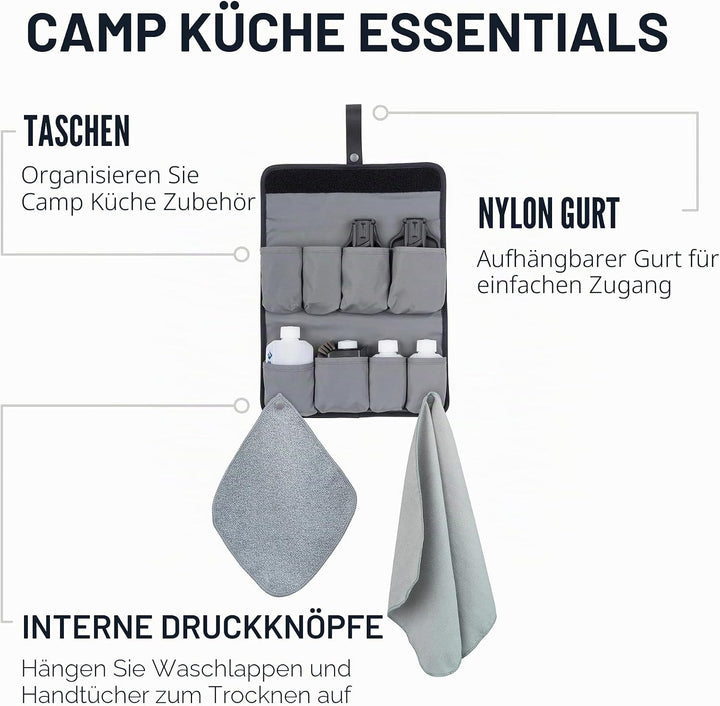 Sea to Summit Camp Kitchen Tool Kit 10 Piece Set