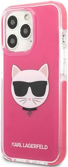 KARL LAGERFELD KLHCP13XTPECPI Hülle für iPhone 13 Pro Max 6,7" hardcase Fuchsie