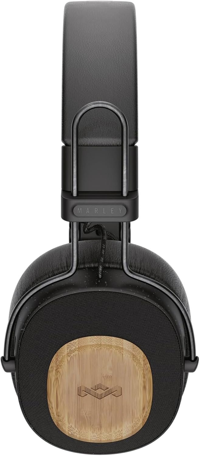 House of Marley Positive Vibration Riddim kabellose On-Ear Bluetooth Kopfhörer - 50 Std. Spielzeit,
