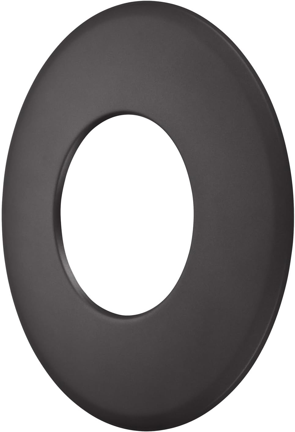 Rauchrohr Ø150mm Rosette 90mm Randbreite schwarz metallic Ofenrohr Kaminrohr Rosette 9cm Schwarz Met