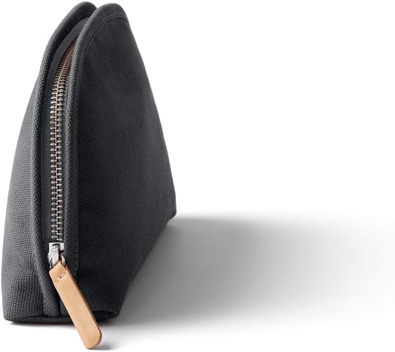 Bellroy Klassische Tasche, Leder und genähter Stoff (Stifte, Kabel, Make-up, persönliche Gegenstände
