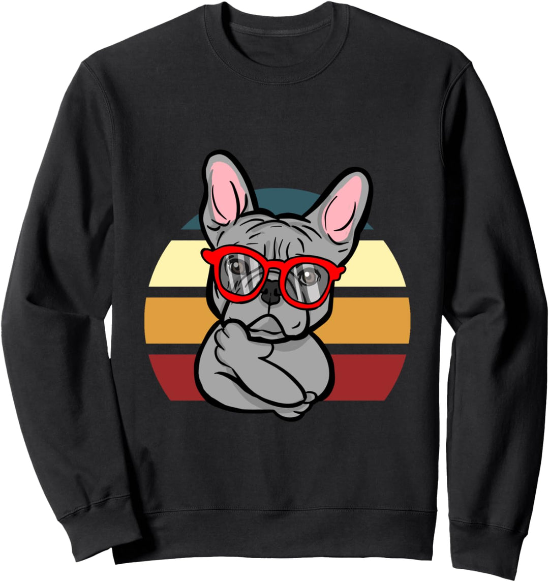 Französische Frenchie Bulldogge Bulldog French Geschenk Sweatshirt