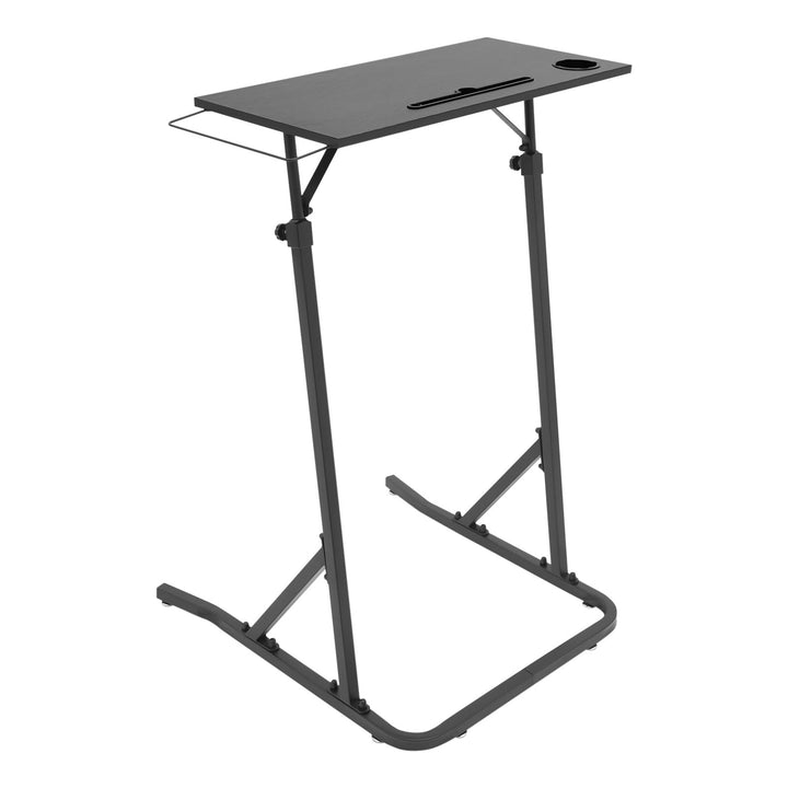 Fahrrad Schreibtisch Computerständer aus Stahlrohr, 64.5-143cm Verstellbare Höhe Walking pad Trainin