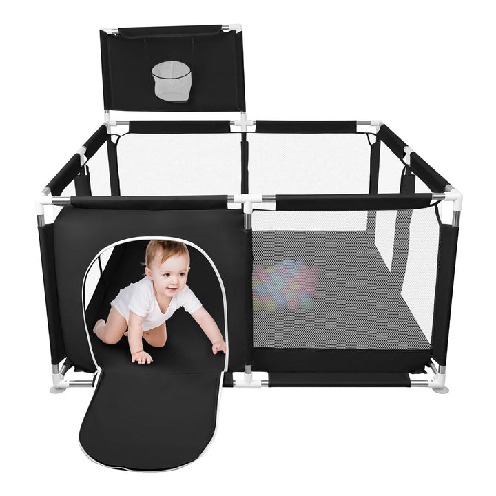 Laufstall Baby, Indoor &amp; Outdoor Laufgitter Baby Grosse xxl Sicherheitsspielplatz Schutzgitter für K